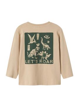 T-shirt Name It Niklaus dinosaure toasté pour enfant