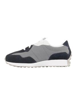 Chaussures New Balance 327 gris et noir pour enfants