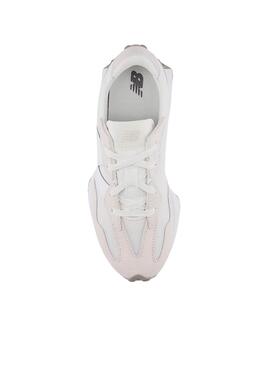 Chaussures New Balance 327 blanches pour enfants