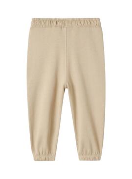 Pantalon de jogging pour enfant Name It Nyree en couleur beige