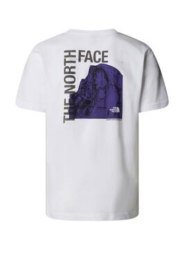 T-shirt The North Face Dome Photo blanc pour homme