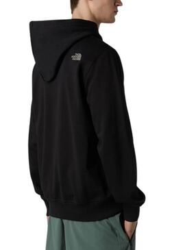 Sweat à capuche The North Face Drew Peak noir pour homme.