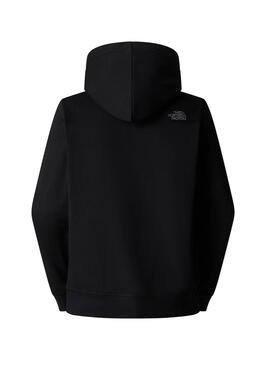 Sweat à capuche The North Face Drew Peak noir pour homme.
