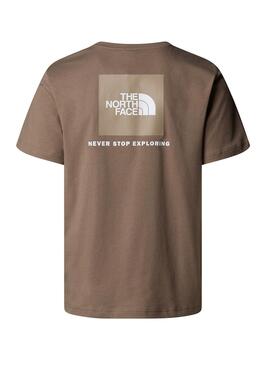 Maillot The North Face Box marron pour homme