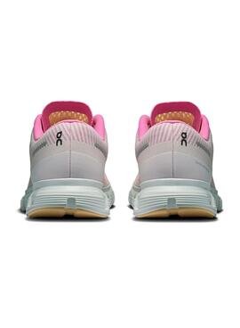 Chaussures On Cloud 6 rose et orange pour femme