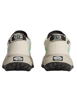 Chaussures Vans Crosspath beige et vert pour femme