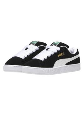 Chaussures Puma Suede XL noires pour femmes et hommes
