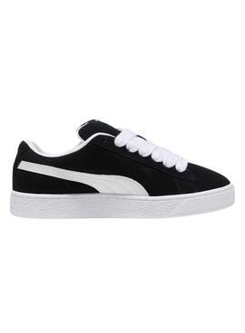 Chaussures Puma Suede XL noires pour femmes et hommes