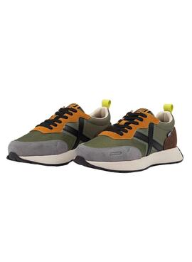Chaussures Munich Xemine 82 vertes pour homme