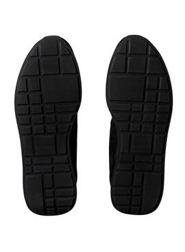 Sneakers Calvin Klein Jeans Retro Runner noir pour homme