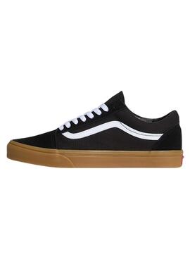 Chaussures Vans Old Skool noires pour hommes