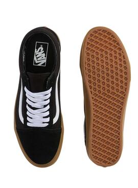 Chaussures Vans Old Skool noires pour hommes