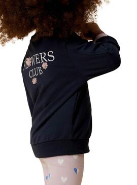 Sweatshirt Name It Linka marine pour fille.