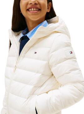 Manteau matelassé Tommy Hilfiger beige pour enfants