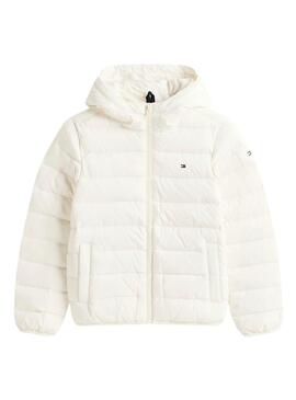 Manteau matelassé Tommy Hilfiger beige pour enfants
