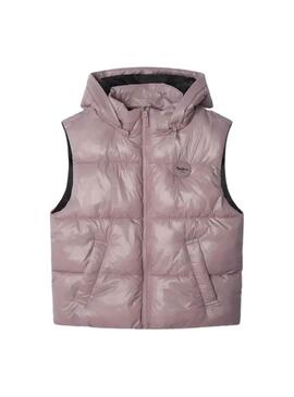 Veste matelassée Pepe Jeans Essie rose pour fille