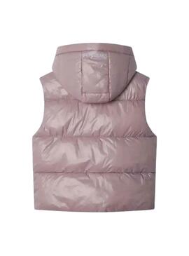Veste matelassée Pepe Jeans Essie rose pour fille