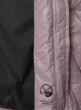 Veste matelassée Pepe Jeans Essie rose pour fille