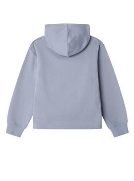 Sweatshirt Pepe Jeans Anne bleu pour fille