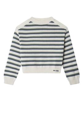 Maillot à rayures Pepe Jeans Beck pour fille