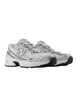 Chaussures New Balance 740 blanches pour enfants