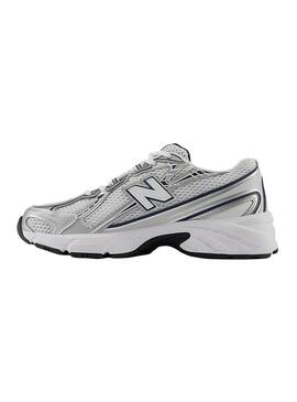 Chaussures New Balance 740 blanches pour enfants