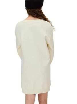 Robe Calvin Klein Towling Monogram beige fille