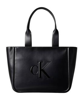 Sac Calvin Klein Jeans Bold tote noir pour femme
