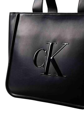 Sac Calvin Klein Jeans Bold tote noir pour femme