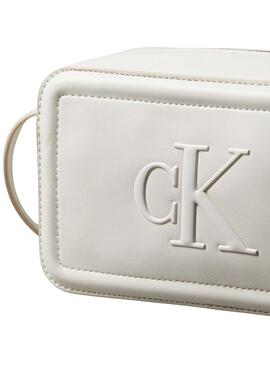 Sac Calvin Klein Jeans Bold Camera blanc pour femme