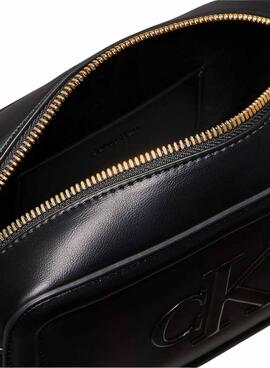 Sac Calvin Klein Jeans Bold Camera noir pour femme