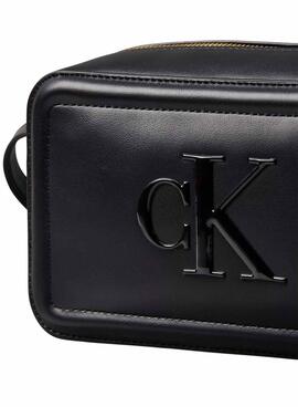 Sac Calvin Klein Jeans Bold Camera noir pour femme
