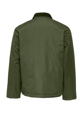 Veste de chasse Only and Sons Kosmo verte pour homme