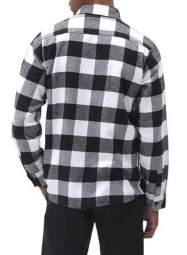 Chemise Dickies Sacramento blanche et noire pour homme