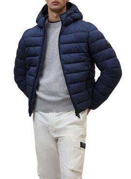 Veste Ecoalf Aspen bleue pour homme