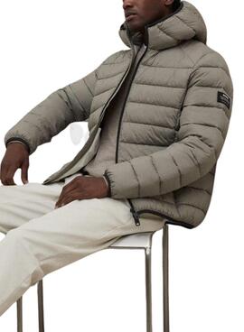 Veste Ecoalf Aspen beige pour homme