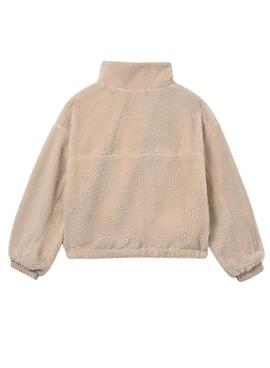 Manteau Mayoral réversible beige pour fille