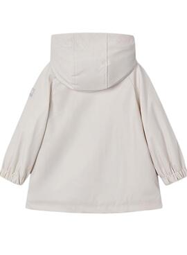 Imperméable beige pour fille Mayoral.