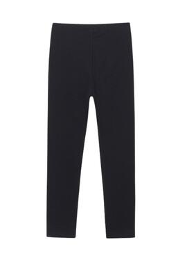 Collant basique noir Mayoral pour fille