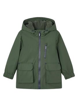 Imperméable vert Mayoral pour garçon