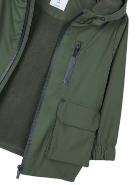 Imperméable vert Mayoral pour garçon