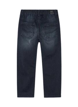 Pantalon en jean Mayoral jogger noir pour garçon
