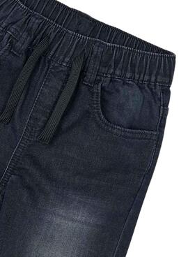 Pantalon en jean Mayoral jogger noir pour garçon