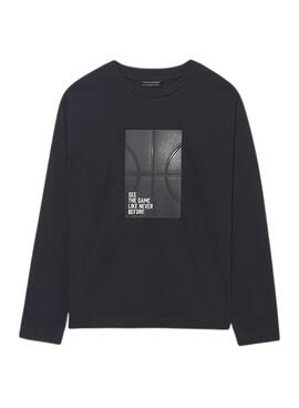 Ensemble de 2 t-shirts Mayoral beige et noir pour garçon