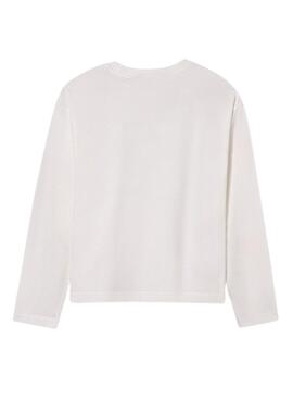 T-shirt Mayoral imprimé blanc pour garçon
