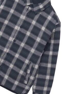 Chemise Mayoral réversible marine pour garçon