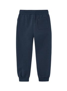 Pantalon de sport basique bleu marine Mayoral pour garçon