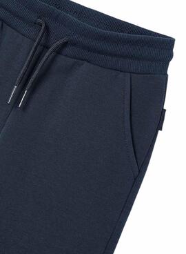 Pantalon de sport basique bleu marine Mayoral pour garçon