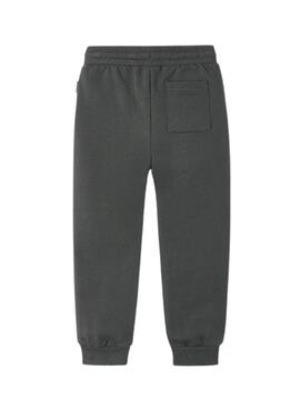 Pantalon Mayoral sportif basique gris pour garçon.