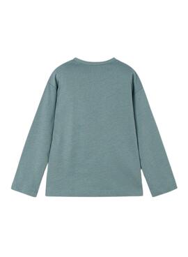 T-shirt graphique verte Mayoral pour fille